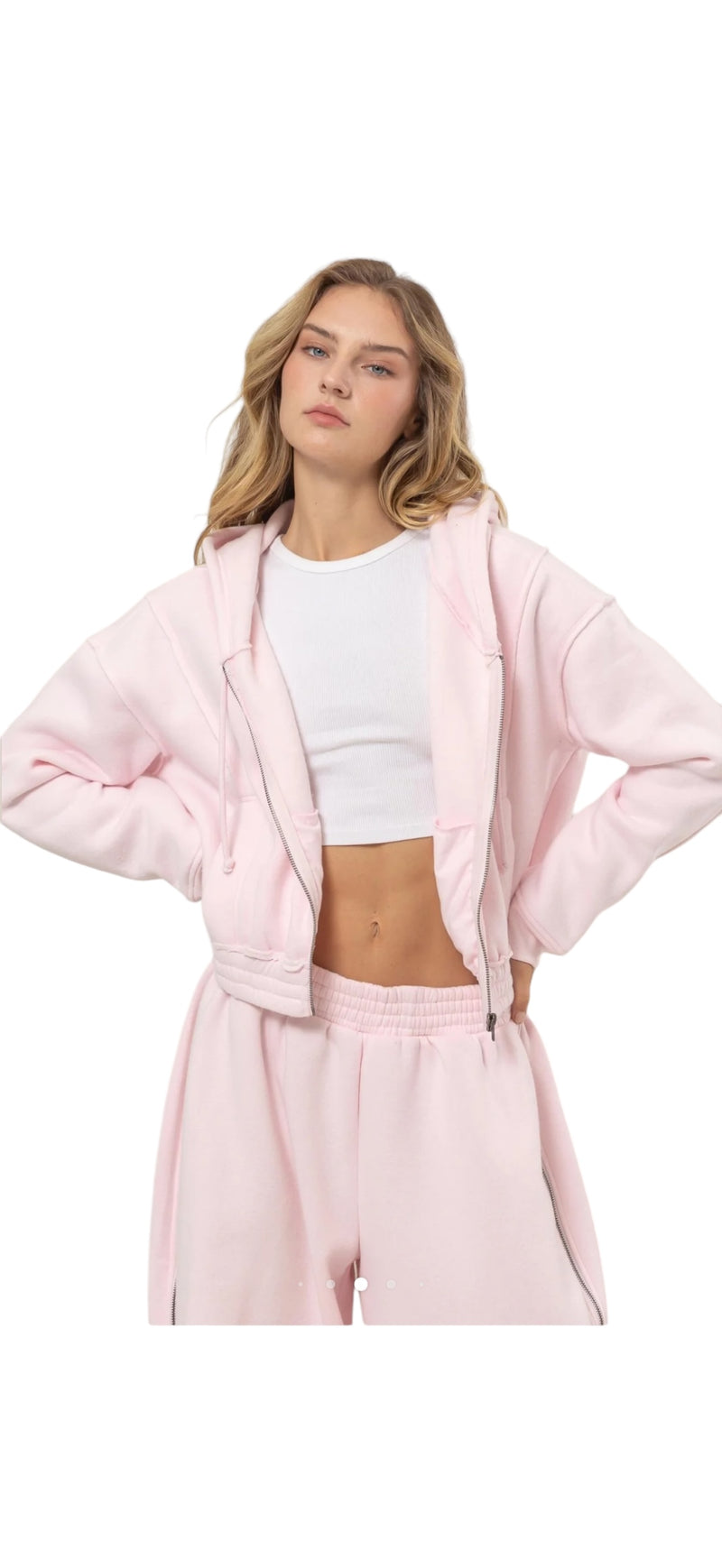 BABY PINK CLOUD JACKET