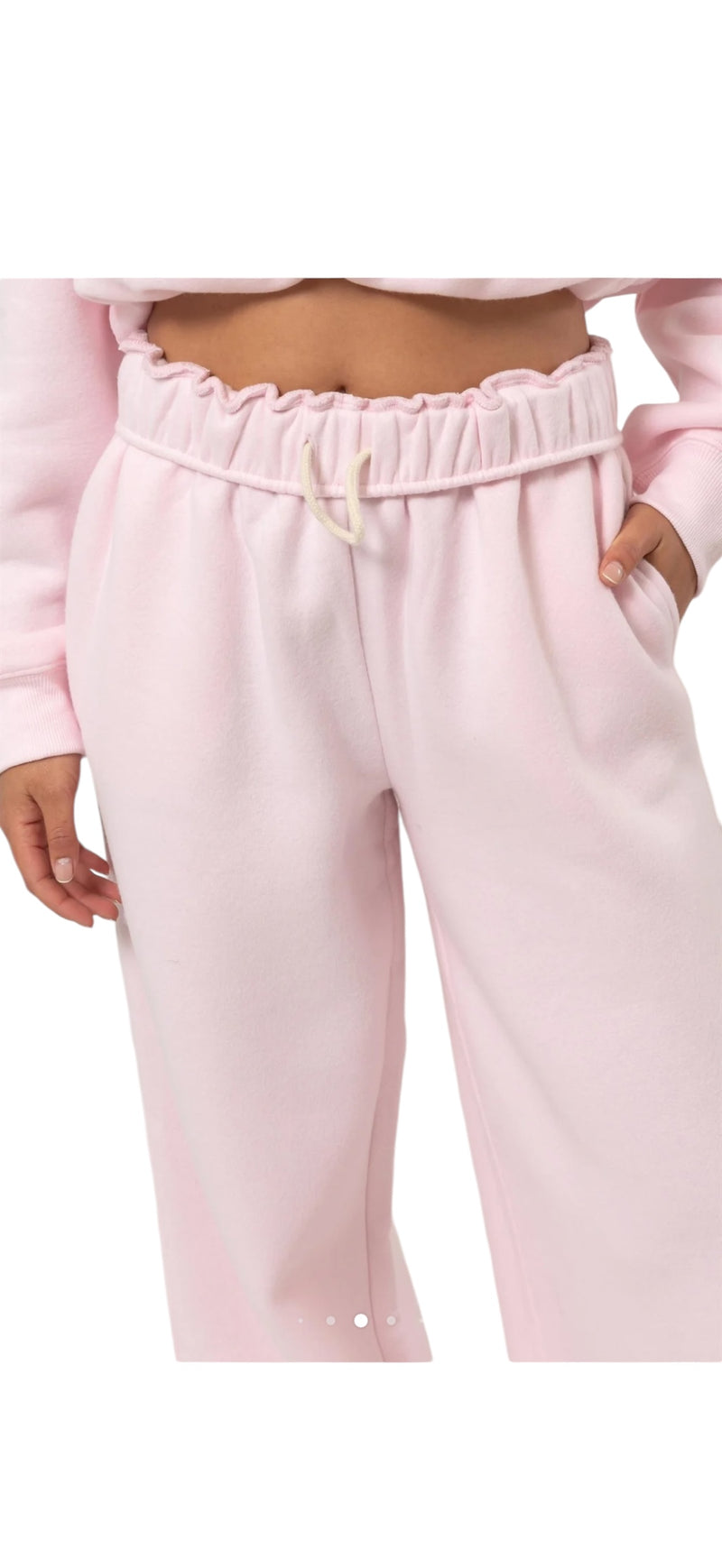 BABY PINK CLOUD SWEATPANT