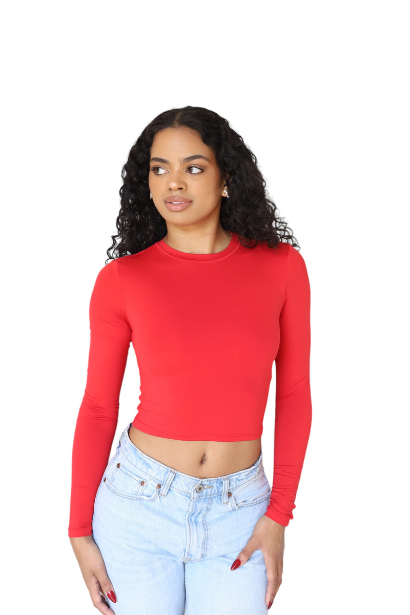 RED PEPPER SOFT SMOOTHING TEE