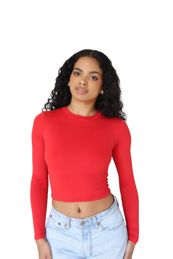 RED PEPPER SOFT SMOOTHING TEE